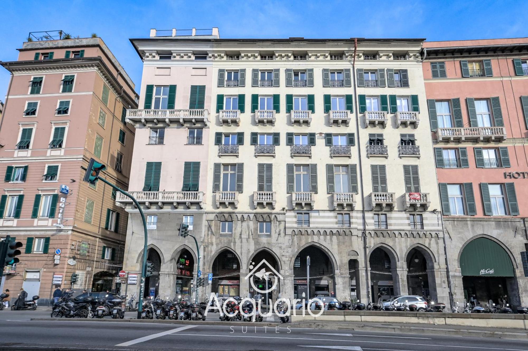 Acquario Suites Genua Exteriör bild